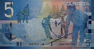 Canadian dollar front